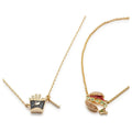 Genuine Swarovski Nicest Set Chips Necklace Burger Bracelet 5448916