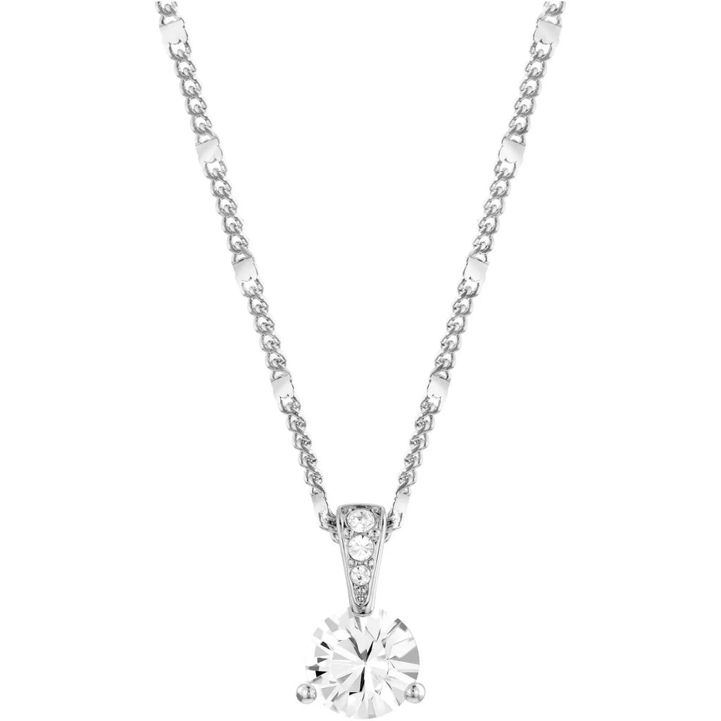 Genuine Swarovski Crystal SOLITAIRE:PENDANT BAIL CRY/RHS  1800045 Brand New