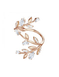 Genuine Swarovski Crystal MAYFLY:RING COIL CZWH/CRY/ROS 52  5448883 Brand New