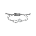 Genuine SWAROVSKI Power Collection S Hook Bracelet, Medium, Gray 5511778
