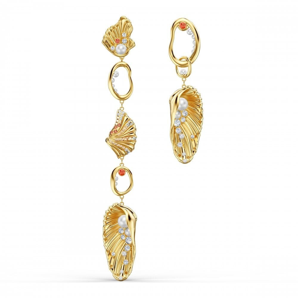 Genuine SWAROVSKI Light Multi Coloured Trend Shell Earrings 5520664