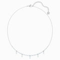Genuine Swarovski Crystal Jewelry LOUISON NECKLACE, White, Rhodium 5419242