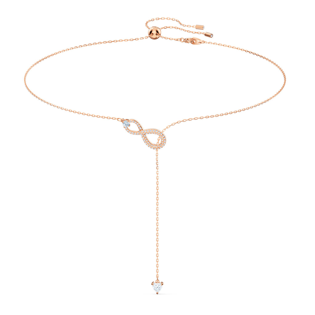 Swarovski Infinity Necklace Y (Ex Retail Stock Never been out of Box) RRP£110