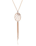Genuine SWAROVSKI PRECISELY NECKLACE, WHITE, ROSE-GOLD TONE  5499887
