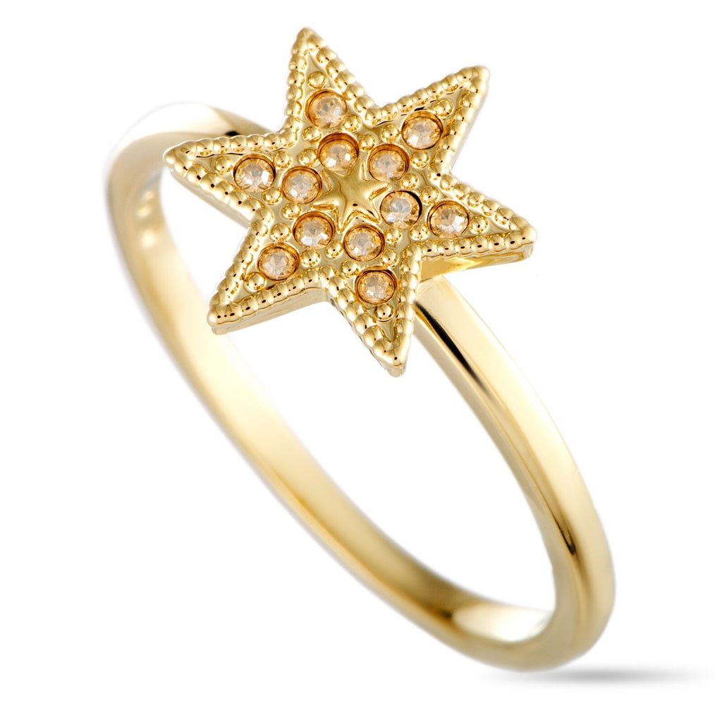 Genuine Swarovski Crystal FIELD:RING STAR CRY GSHA/GOS 52  5284078 Brand New