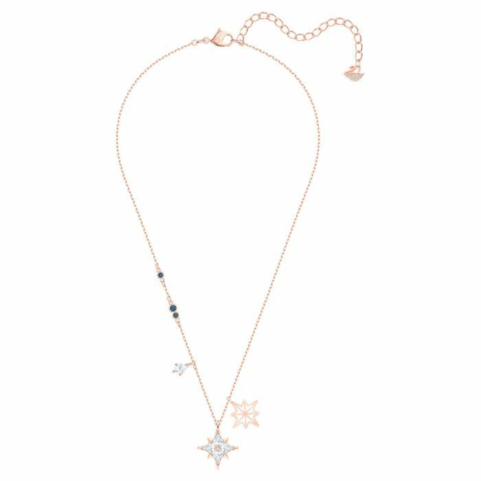 Swarovski Symbolic pendant Star, White, Rose-gold tone plated 5494352