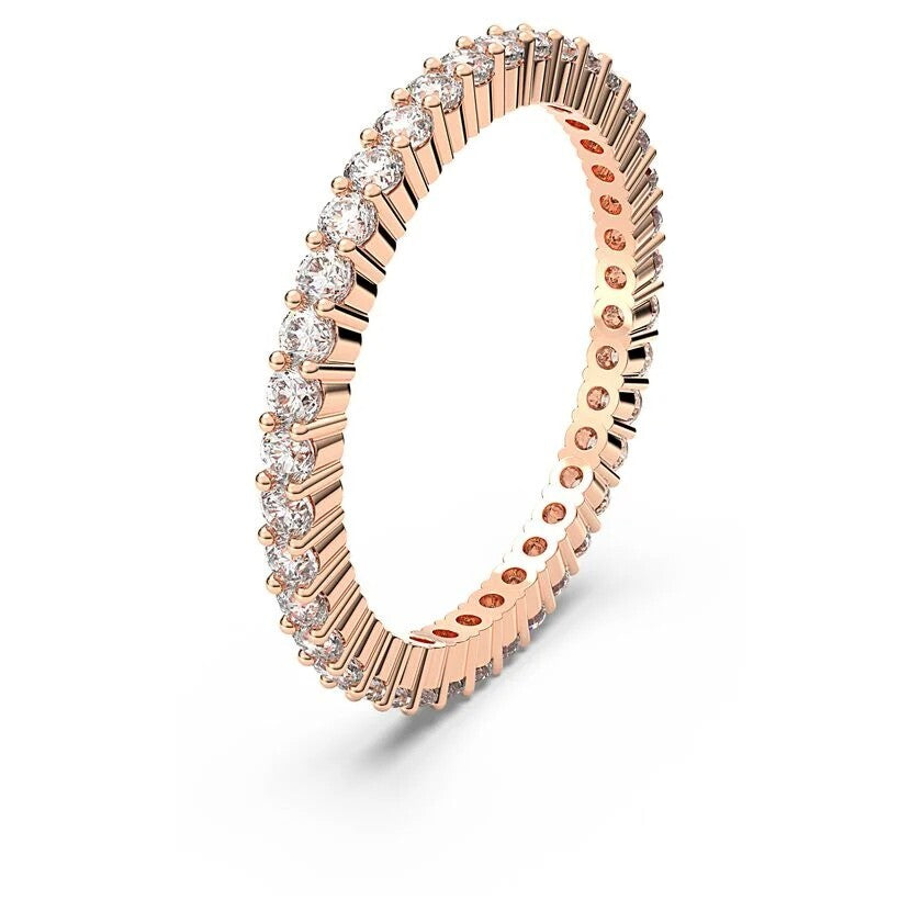 Genuine Swarovski Crystal VITTORE:RING XL CZWH/GOS 48  5257505 Brand New