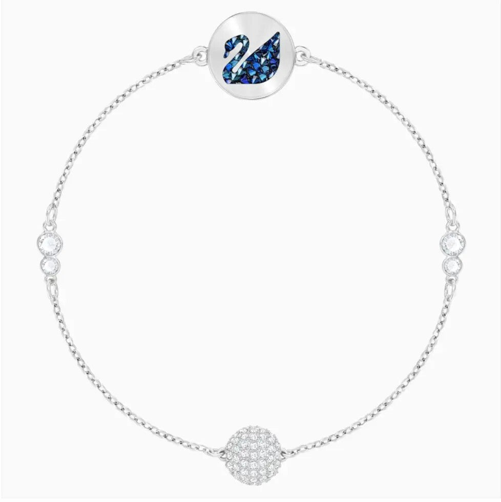 Genuine Swarovski Crystal REMIX:STRAND SWAN CR JET/CZWH/MIX M  5391836 Brand new