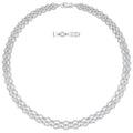 Genuine Swarovski Lace Wide Necklace 5374578