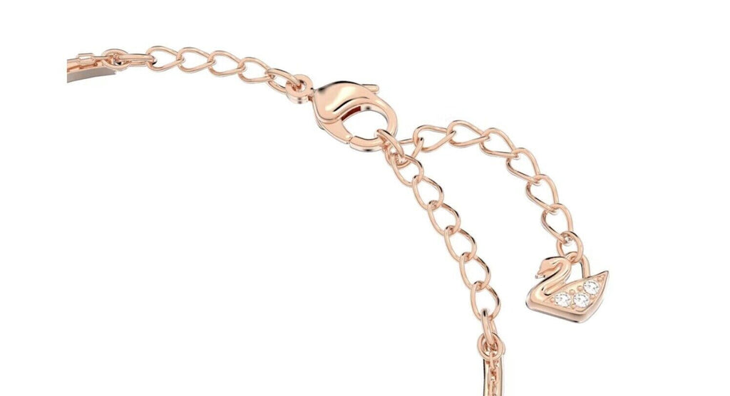 Genuine Swarovski Ginger White Rose Gold Tone Bangle 5274892