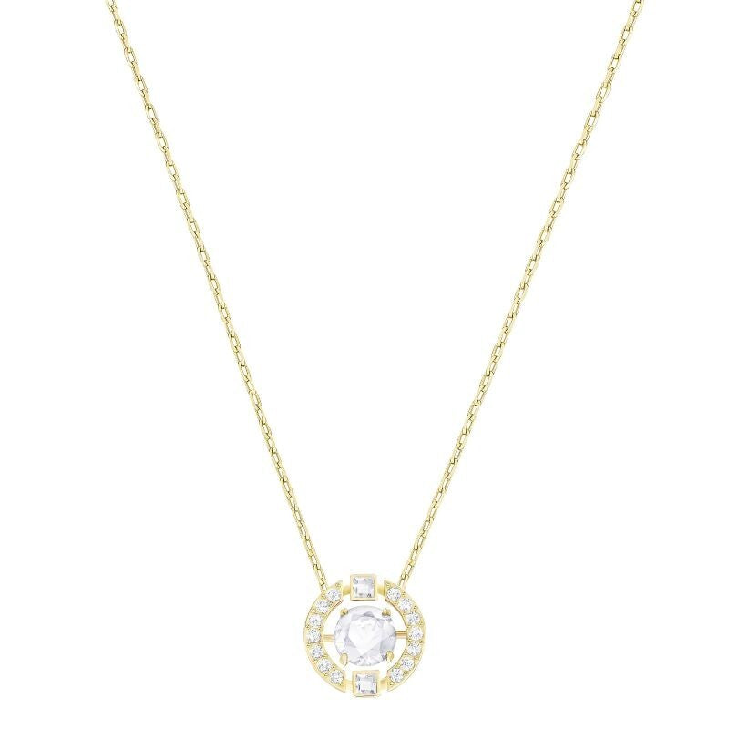 Genuine Swarovski Swarovski Gold Plated Sparkling Necklace 5284186