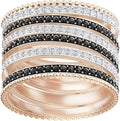 Genuine Swarovski Crystal LOLLYPOP:RING JET/CRY/ROS 55  5390913 Brand New