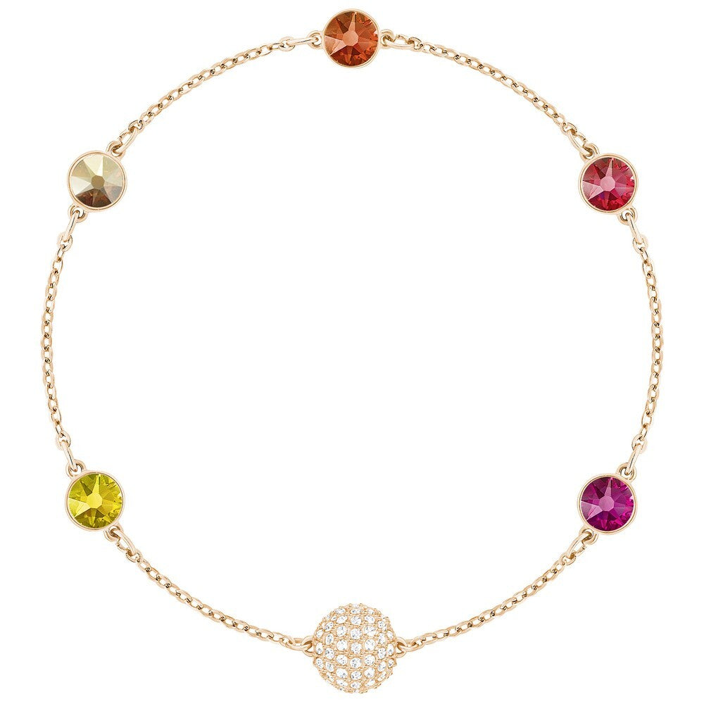 Genuine SWAROVSKI  REMIX COLLECTION STRAND ORANGE-RED 17.5 CM 5403215