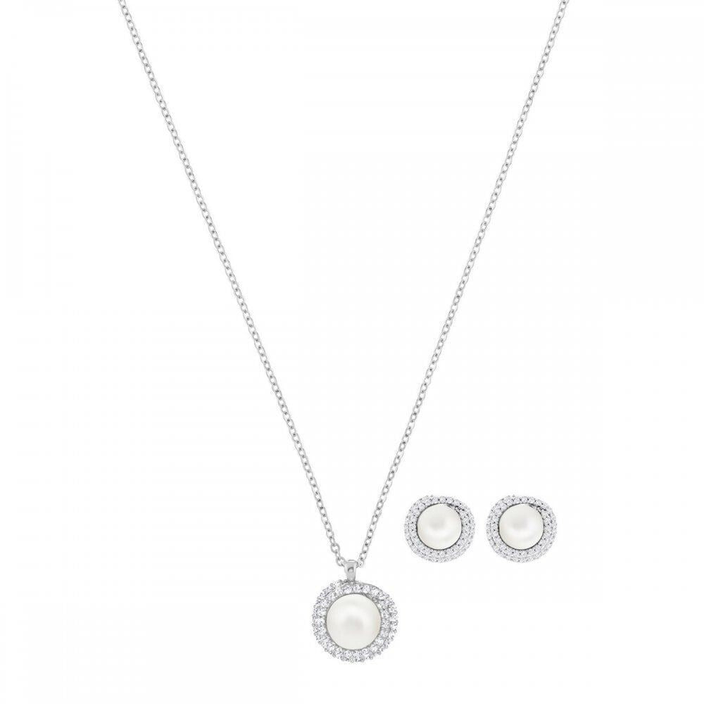 Genuine Swarovski Crystal White Pearl Originally Set 5479911