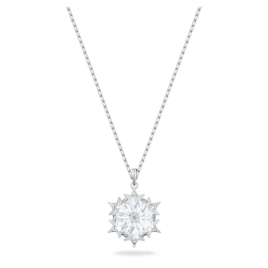 Genuine Swarovski Necklace MAGIC PENDANT, White, Rhodium, Small -5428432