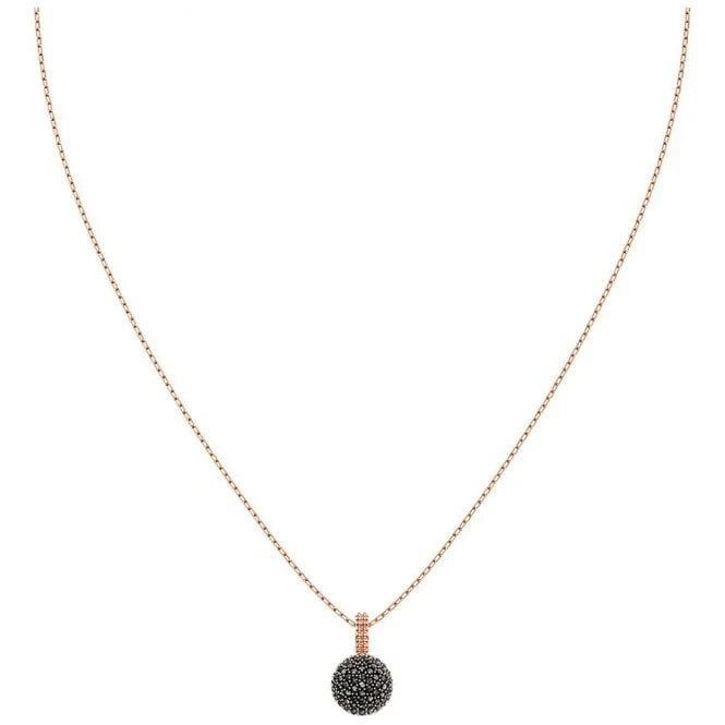 Genuine Swarovski Crystal LOLLYPOP:NECKLACE SML JET HEM/ROS  5416520 Brand New