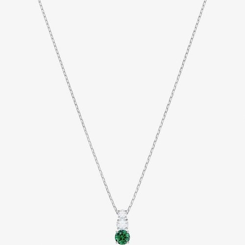 Genuine Swarovski Attract Trilogy Green Crystal Pendant 5416153