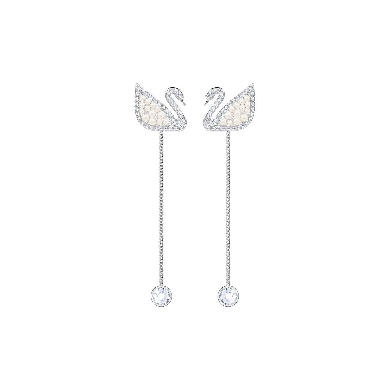 Genuine Swarovski Crystal ICONIC SWAN:PE MP CRYWHITE/RHS  5429270 Brand New