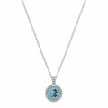 Genuine SWAROVSKI CRYSTAL OXYGEN NECKLACE BLUE/CRY 5468724