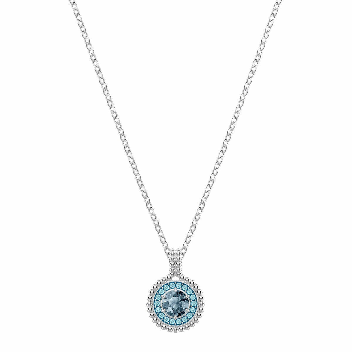 Genuine SWAROVSKI CRYSTAL OXYGEN NECKLACE BLUE/CRY 5468724