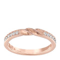 Genuine Swarovski Crystal CURLY:RING CRY/ROS 52  5139665 Brand New