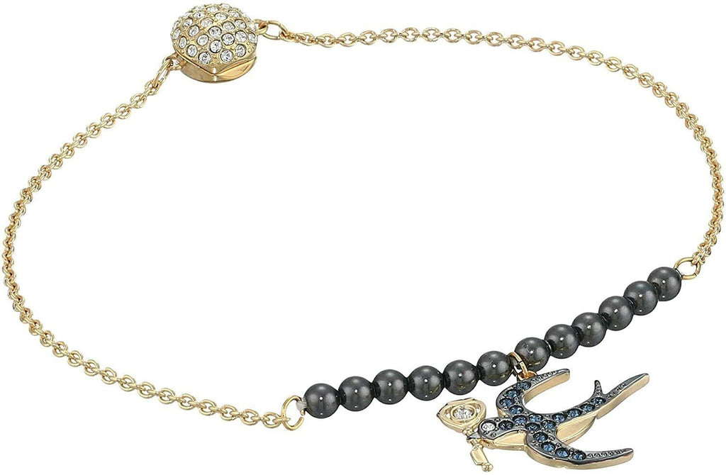 Genuine Swarovski Remix Strand Tarot 1 Multicoloured Gold Plated Size L 5511097