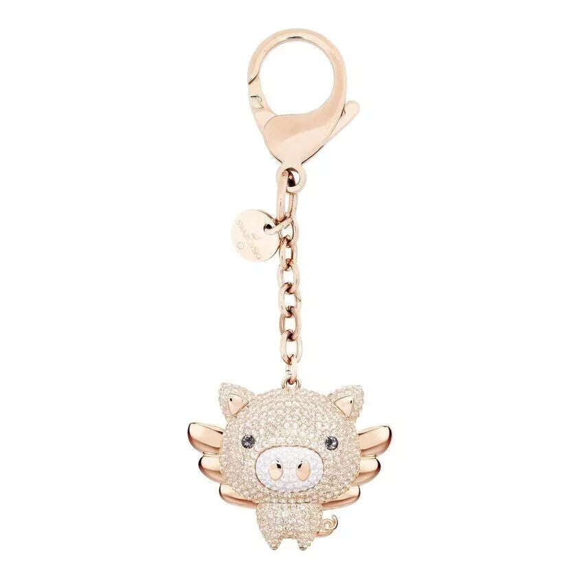 Genuine Swarovski Little Pig Bag Charm Pink 5457471