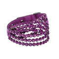 Genuine Swarovski Slake Power Collection Wraparound Bracelet, Purple 5511699