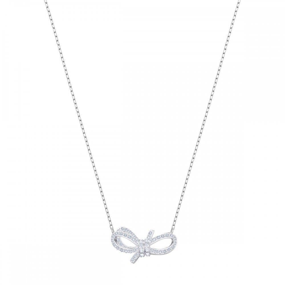 Genuine Swarovski Crystal Lifelong Bow Necklace 5440643