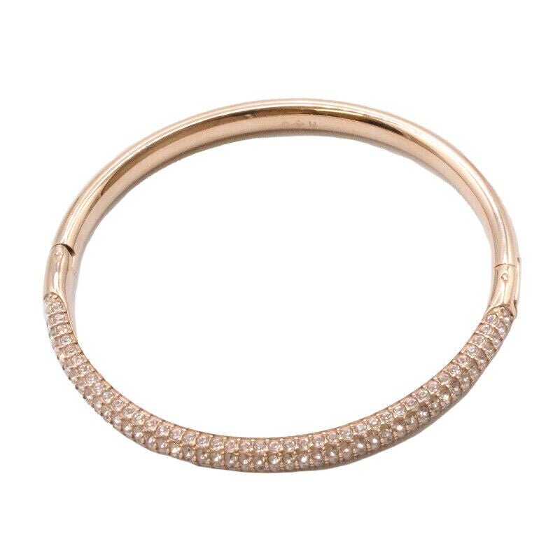 Genuine Swarovski Rose Gold Bracelet Stone Collection Medium Bangle 5032850