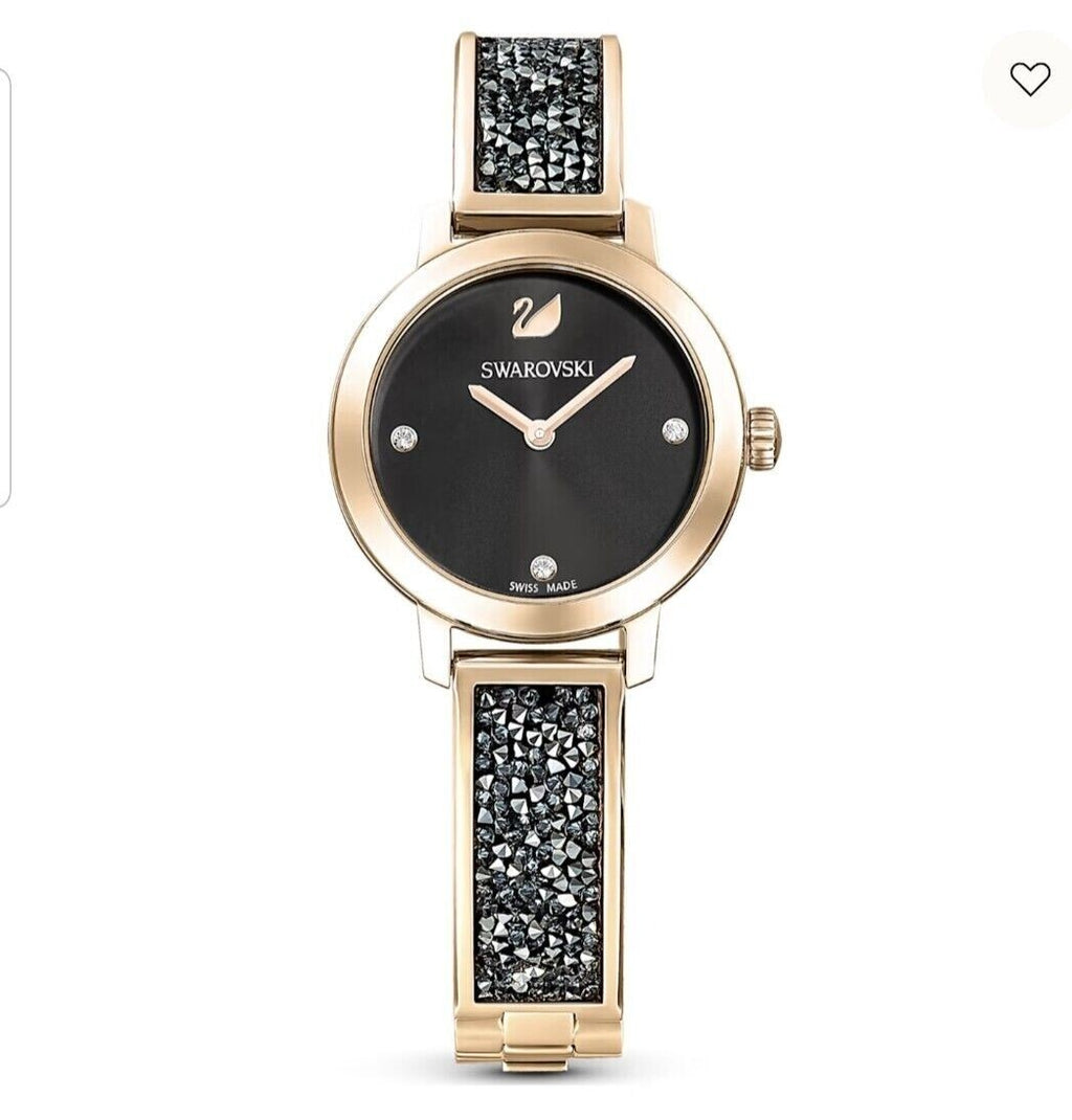 Genuine Swarovski Cosmic Rock Watch Black 5466205