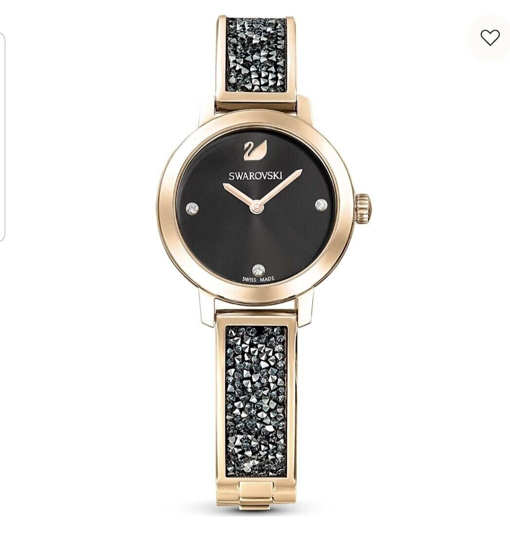Genuine Swarovski Cosmic Rock Watch Black 5466205