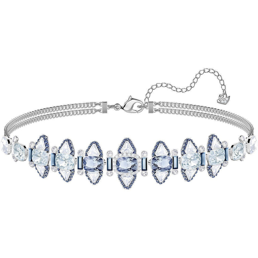 Genuine SWAROVSKI CHOKER BLUE LAKE CREW NECK 5379744