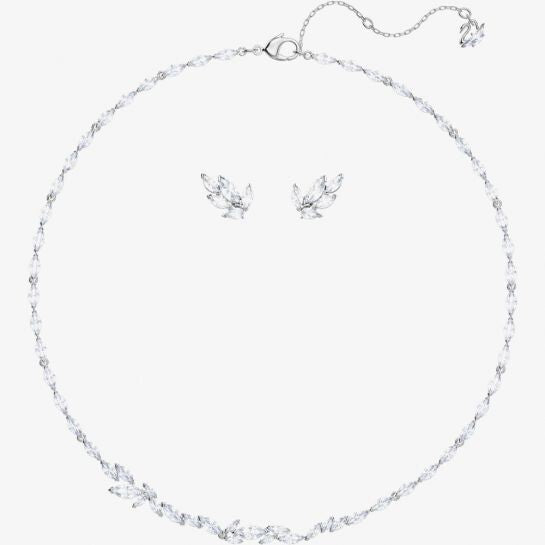 Genuine Swarovski Louison Medium Jewlery SET 5435164 (Necklace&Earrings)