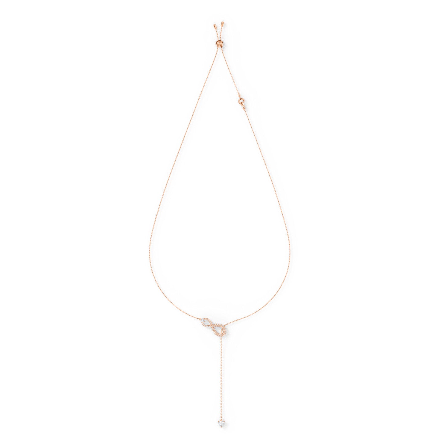 Swarovski Infinity Necklace Y (Ex Retail Stock Never been out of Box) RRP£110