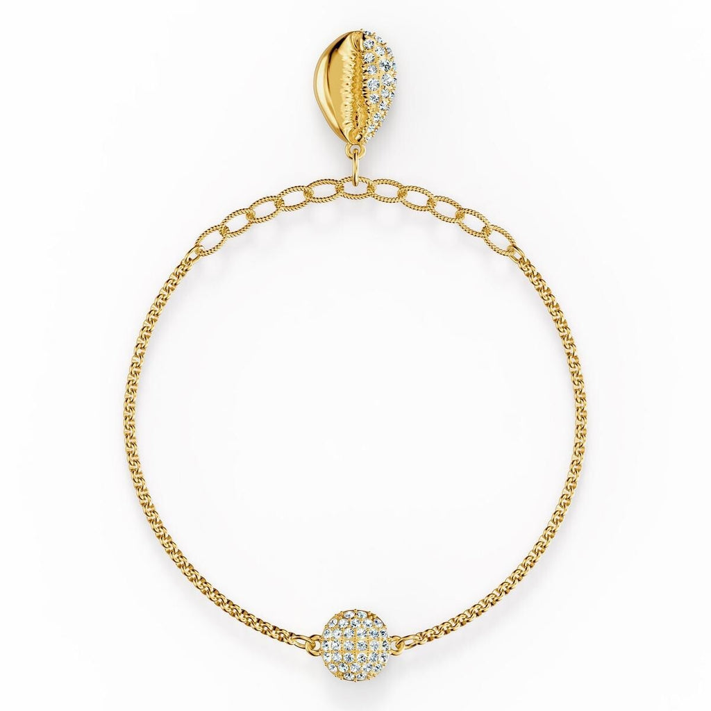 Genuine Swarovski Remix Strand Shell - Braclet - Large 5535247