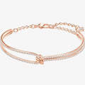 Genuine Swarovski Lifelong Rose Gold Tone Crystal Bangle 5390818