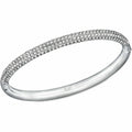 Genuine SWAROVSKI Crystal Stone Bangle White Rhodium 5032846