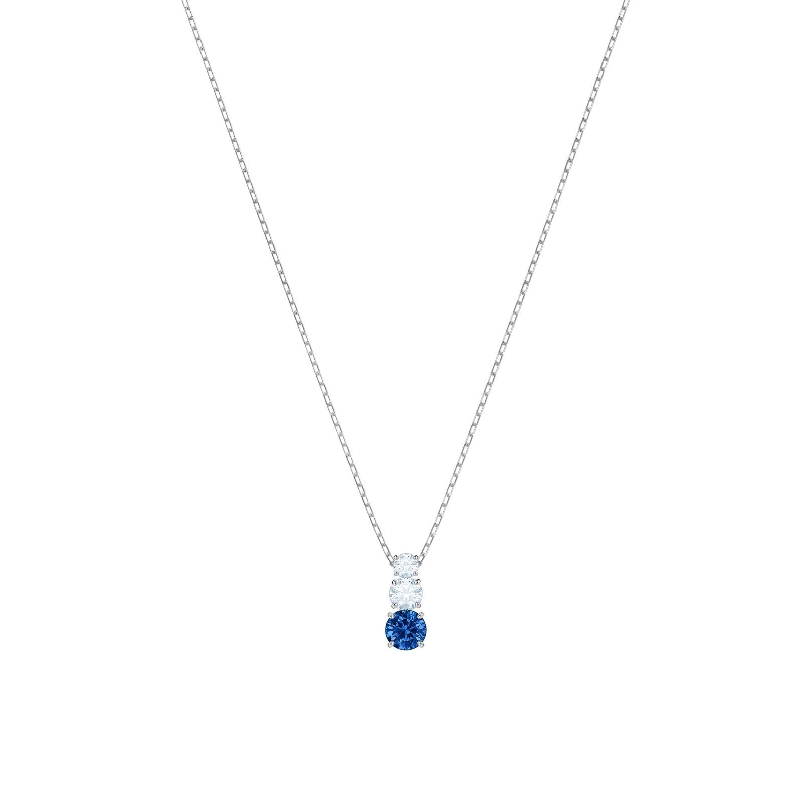Genuine Swarovski Attract Crystal Trilogy Pendant Necklace 5416156