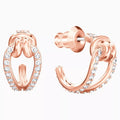 Genuine Swarovski Crystal LIFELONG:PE HOOP SMALL CRY/ROS  5392920 Brand New