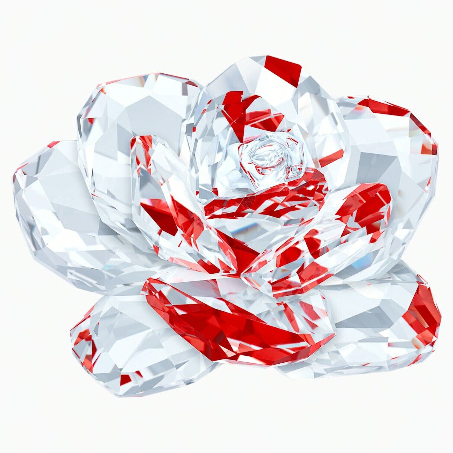 Genuine Swarovski Crystal Flower Figurine In The Secret Garden ROSE 5249251