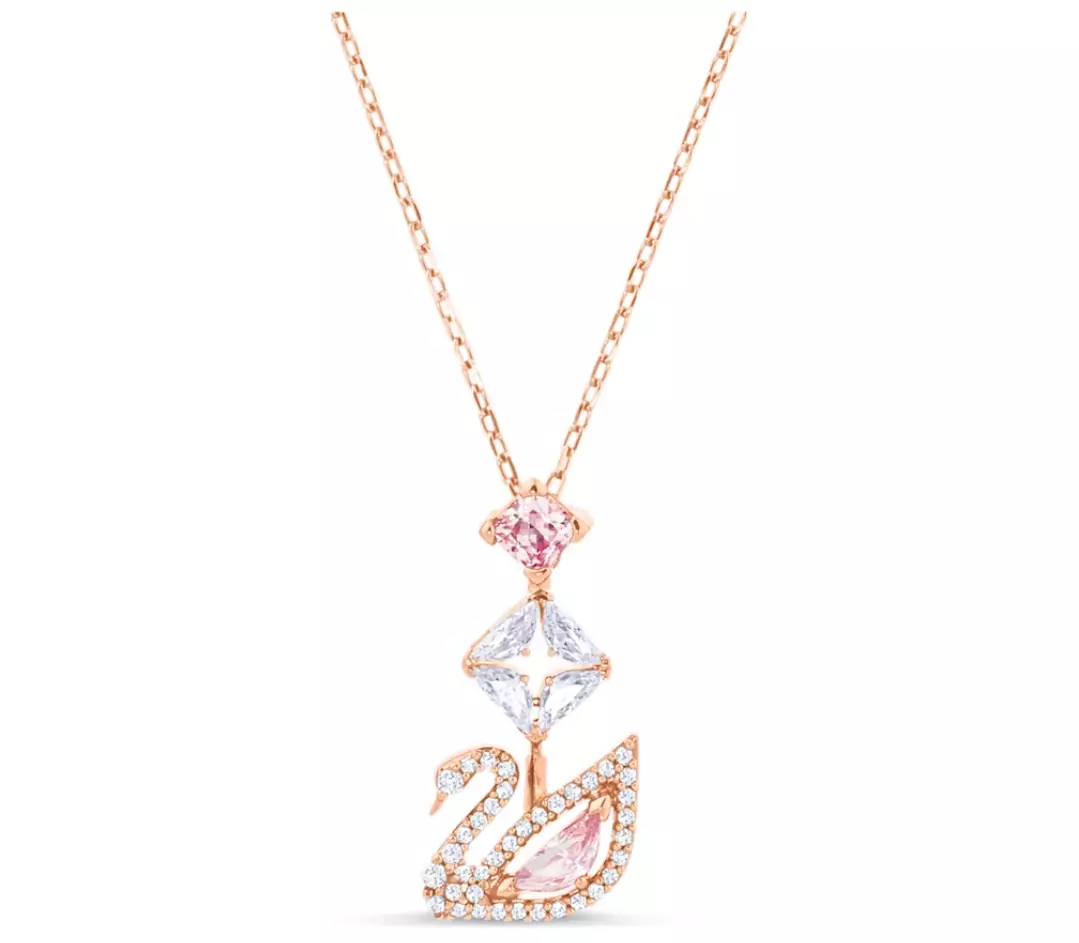Genuine Swarovski Dazzling Swan Necklace 5473024