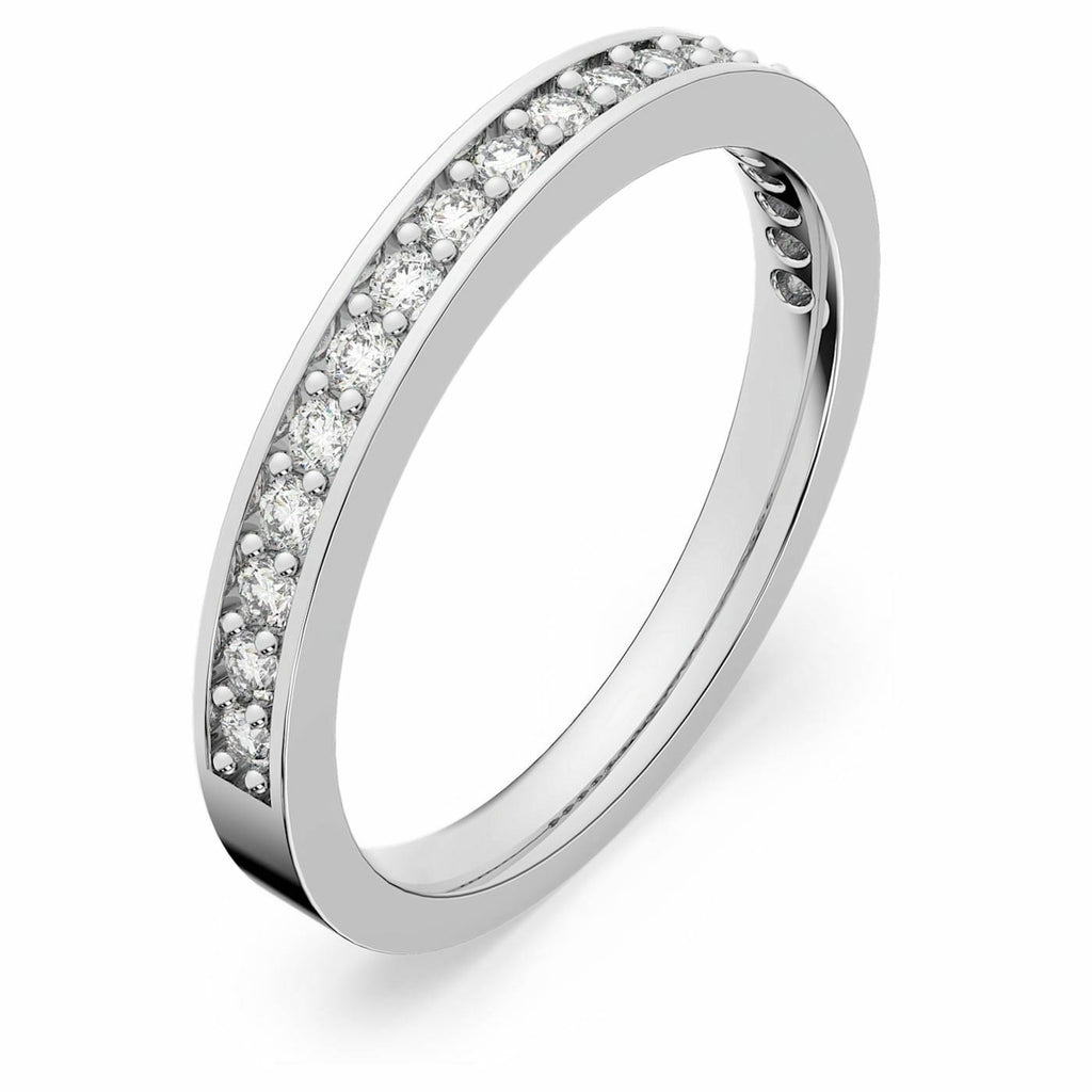 Rare ring White, Rhodium plated