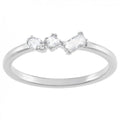 Genuine Swarovski Crystal FRISSON:RING MIXED CUTS CZWH/RHS 60  5371002 Brand New