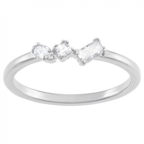 Genuine Swarovski Crystal FRISSON:RING MIXED CUTS CZWH/RHS 60  5371002 Brand New