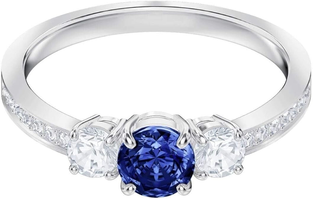 Genuine Swarovski Crystal ATTRACT TRILOGY:RING RND CZSAP/RHS 55  5416152 Brand N