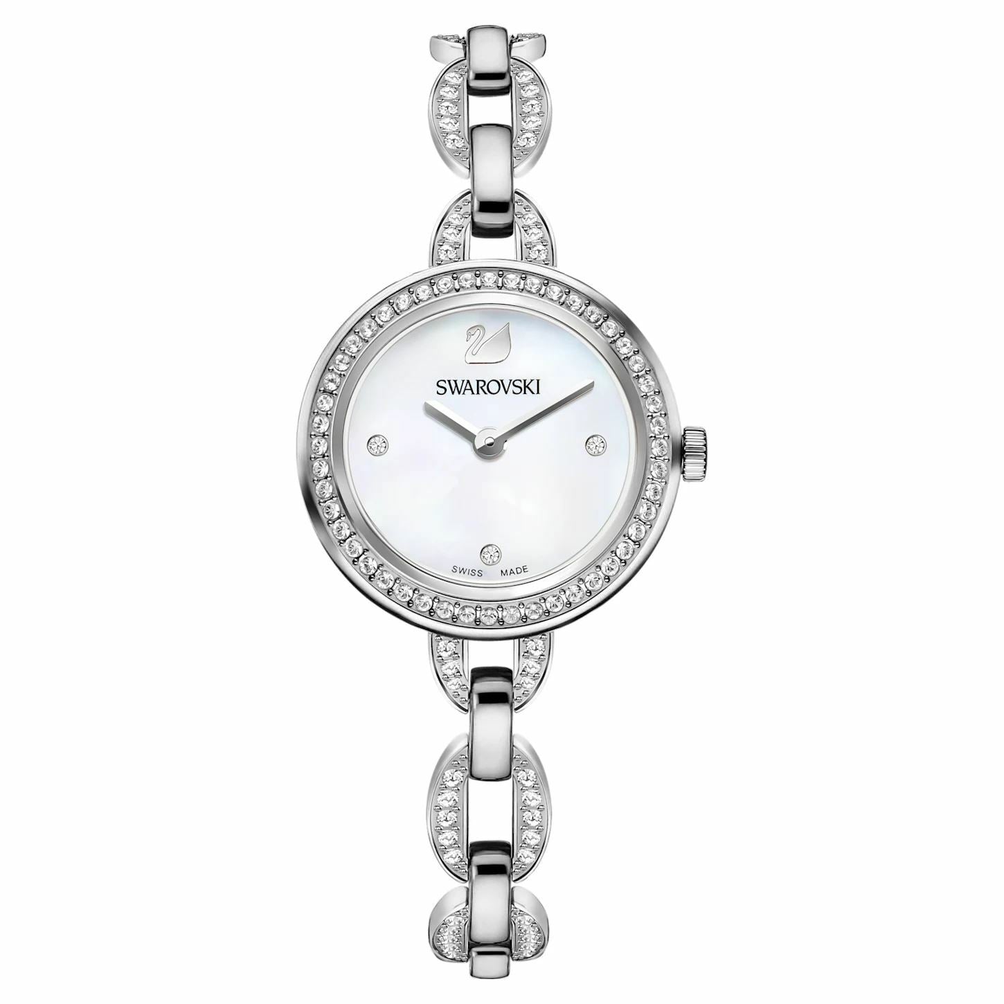 Genuine Swarovski Aila Mini Watch Metal bracelet, Stainless steel 5253332