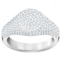Genuine Swarovski Crystal STONE:RING SIGNET CRY/RHS 52  5409181 Brand New