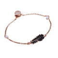 Genuine Swarovski Remix RoseGold Tone Plated And Crystal Strand Bracelet 5495340