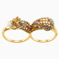 Genuine Swarovski Crystal MARCH:RING DB SQUIRREL X LMUL/GOS 55+58  5409362 Brand